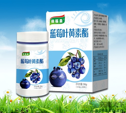 郑州鼎辉葆瑞生物科技有限公司-蓝莓叶黄素脂压片糖果