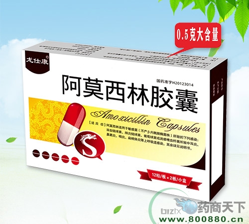 医药招商产品：阿莫西林胶囊（0.5g大含量）药品招商