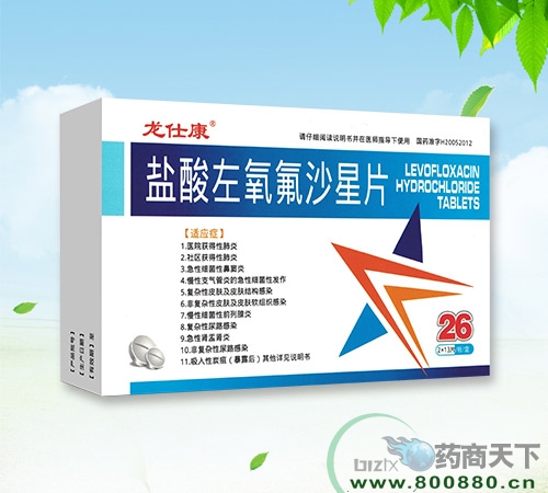 吉林省鑫泽源药业有限公司-盐酸左氧氟沙星片