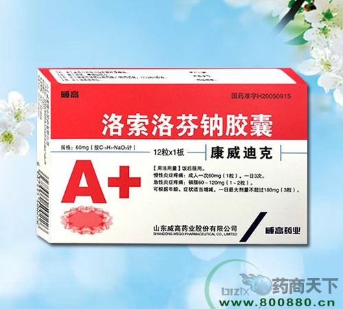 黑龙江省尚左药业有限公司-洛索洛芬钠胶囊