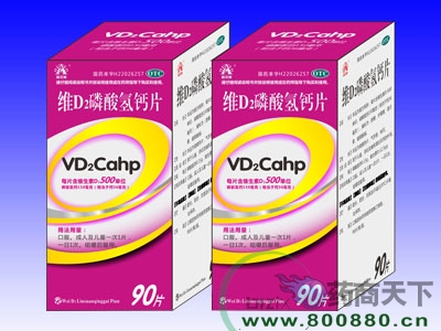 吉林省盛瑞药业有限公司-维D2磷酸氢钙片（90片）