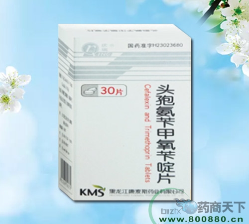 黑龙江省尚左药业有限公司-头孢氨苄甲氧苄啶片