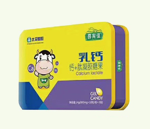 江西长荣实业有限公司-茵育佳乳钙凝胶糖果