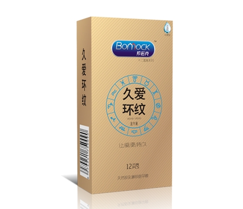 贵州卓翔商贸有限公司-邦诺克避孕套（久爱环纹）
