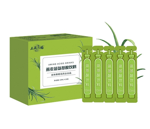 吉林黄栀花药业有限公司-五藏六福燕麦苗氨基酸饮料